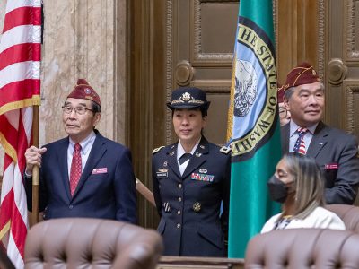 The House honors Japanese Americans who suffered relocation and internment during World War II with HR 4615, Feb. 16, 2023.