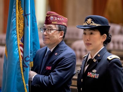 The House honors Japanese Americans who suffered relocation and internment during World War II with HR 4615, Feb. 16, 2023.